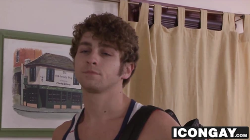 Hot jock sucking his bestfriends dick