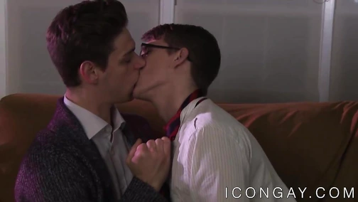 Skinny guy ass fucked by a handsome jock