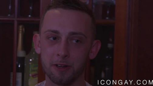 Gay jock fucking ass after few beers