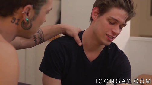 Luscious stud ass pounding his boyfriend