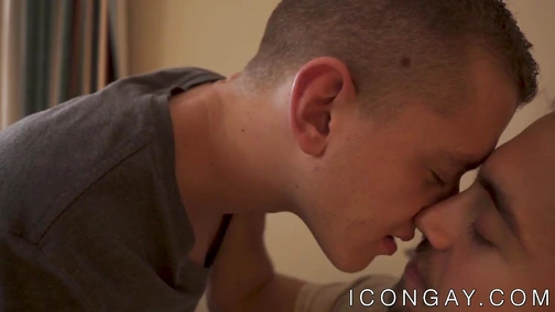 Sensual young gay beauties bang deeply