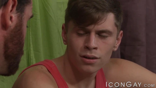 Hot Brendan Patrick roughly fucked his friends stepson Troy Accola